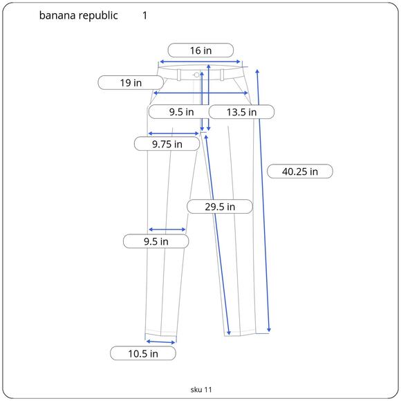 Banana Republic Women's Black Wool Dress Pants Size 10 Cuffed Bootcut Career Y2K - Picture 5 of 16